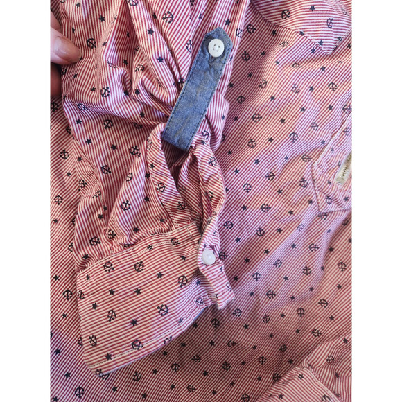 Tommy Hilfiger Half Zip Long Sleeve Anchor Mens Shirt XL - Picture 3 of 8